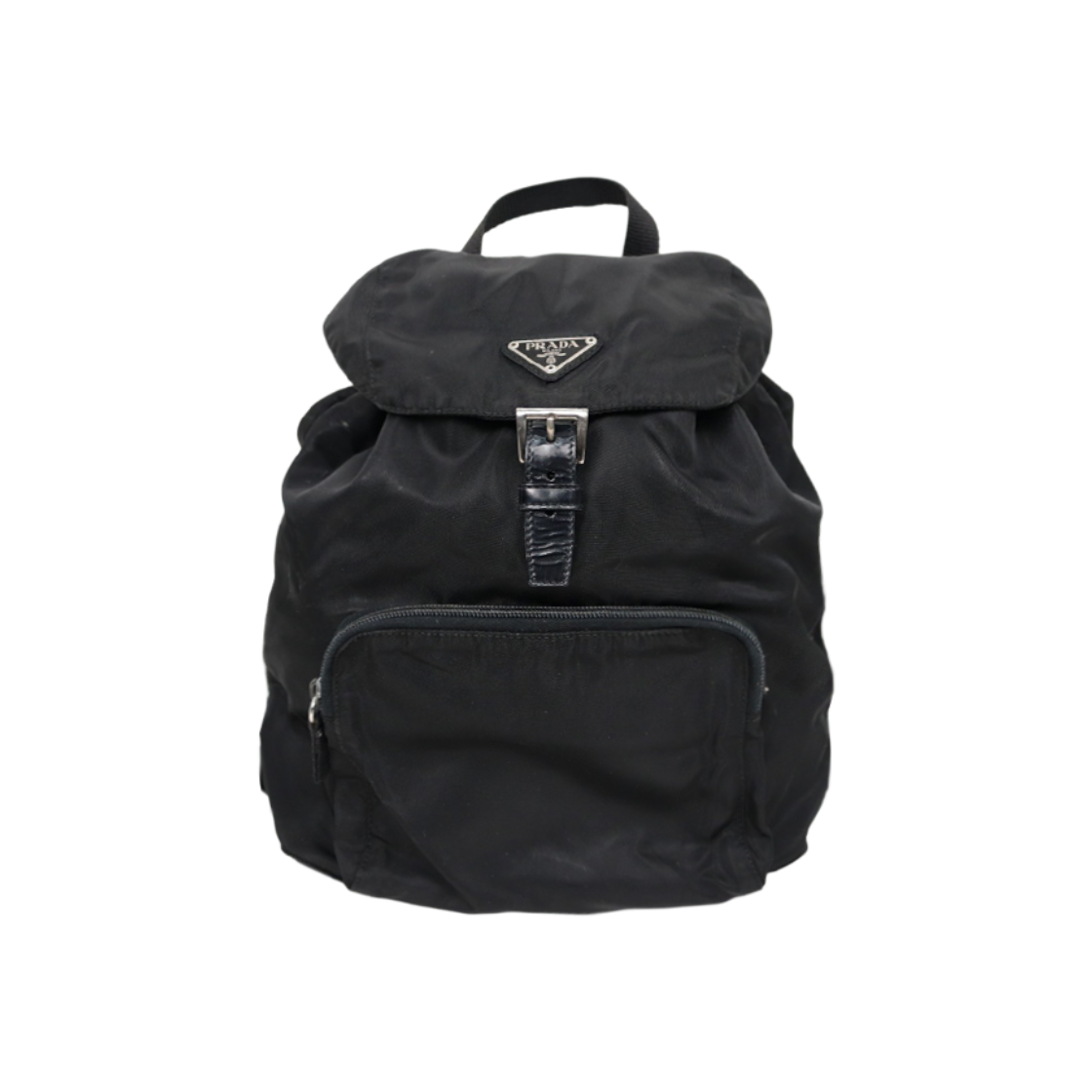 프라다 블랙 포코노 원포켓 백팩 A-A53955(Prada Black Pocono One-Pocket Backpack A-A53955)