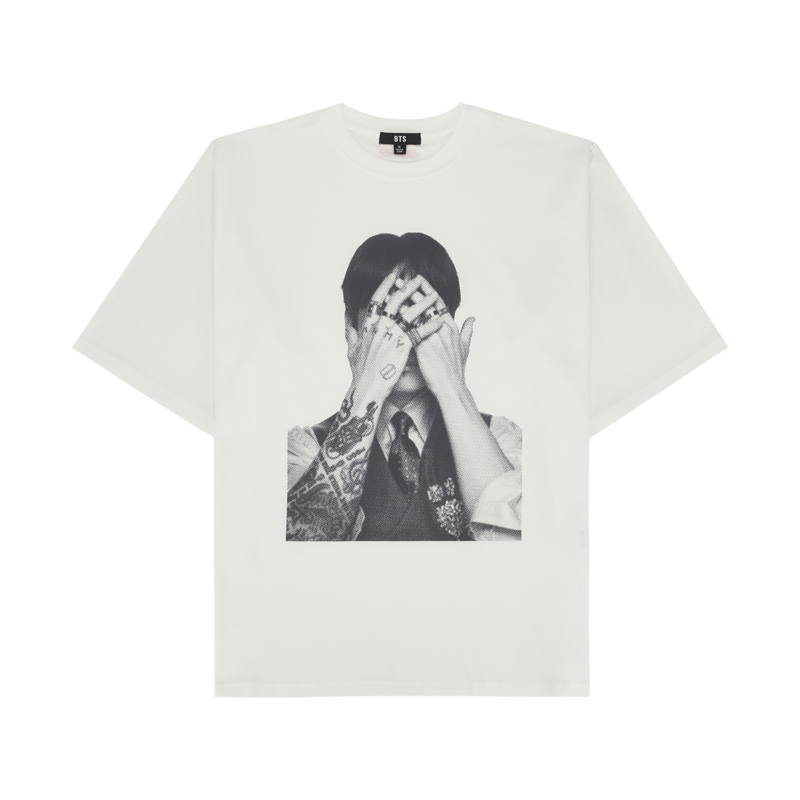 BTS 아리랑 숏슬리브 티셔츠 정국 화이트(BTS Arirang S/S T-Shirt Jung Kook White) - 1