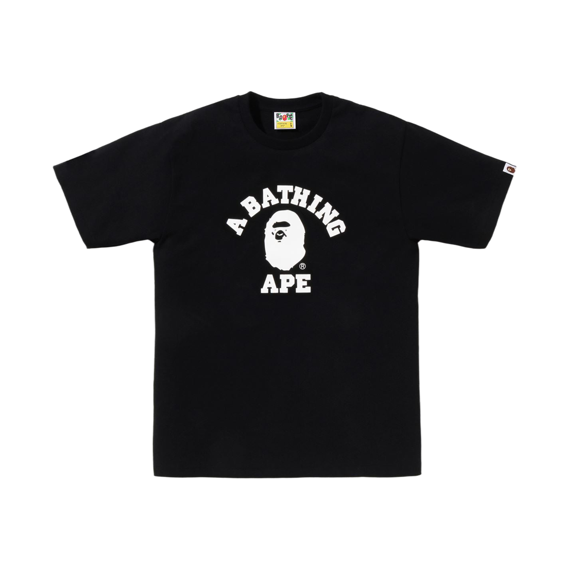 - BAPE Crystal Stone Eye College T-Shirt Black