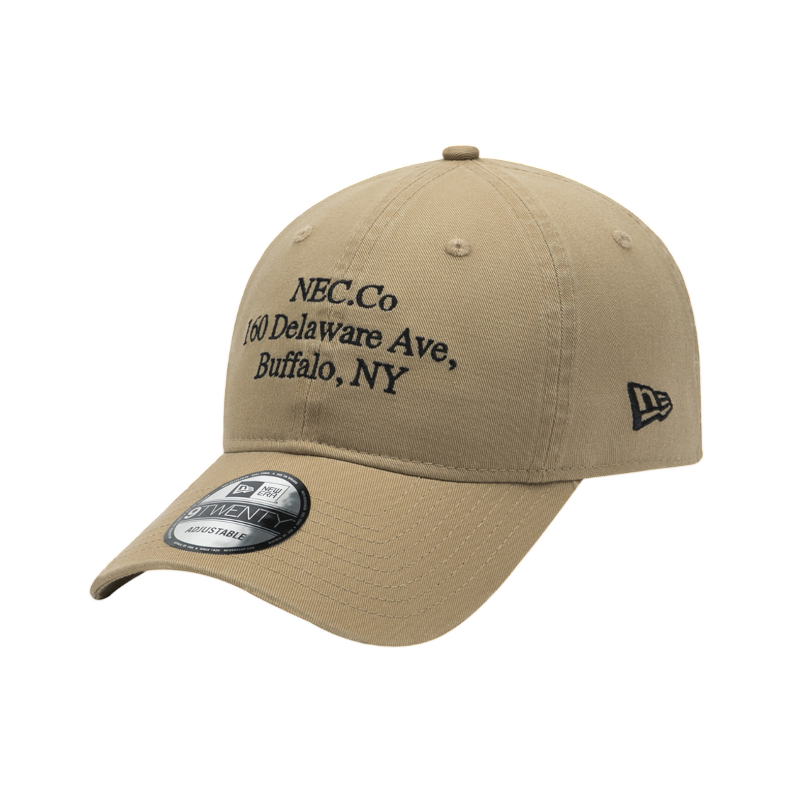 13784821 New Era Chino Script Unstructured Ball Cap Gold