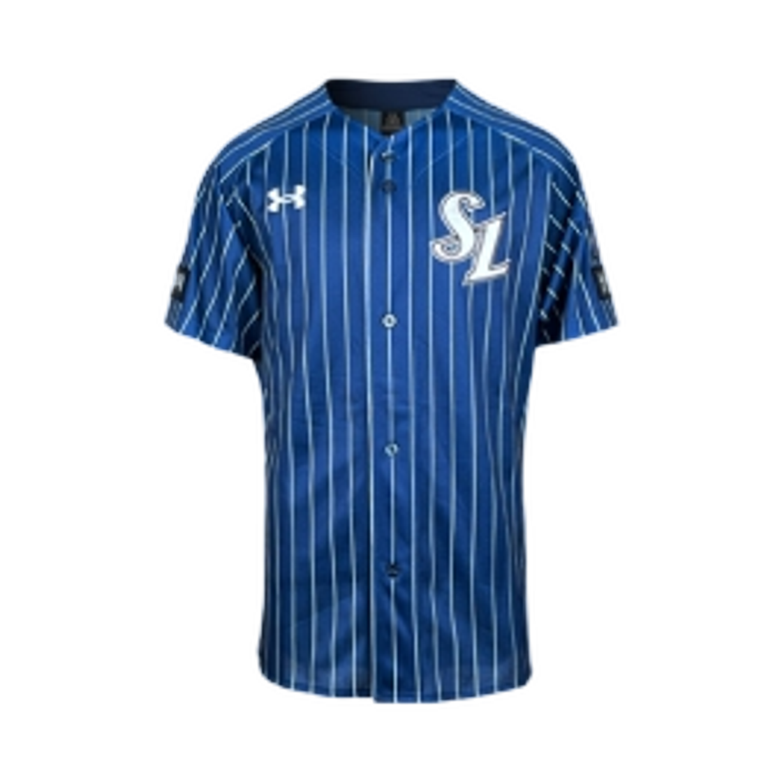 삼성 라이온즈 x 언더아머 2026 어센틱 선데이 유니폼 네이비 화이트 (논 마킹 버전)(Samsung Lions x Underarmour 2026 Authentic Sunday Uniform Navy White (Non Marking Ver.))