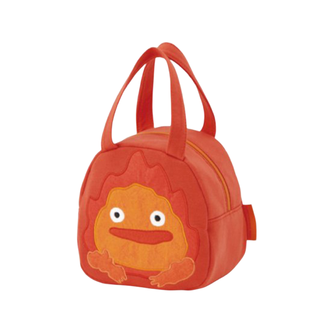 스케이터 카루시파 스웨이드 입체 토트 런치백(Skater Calcifer Suede Dot Die-Cut Tote Lunch Bag)