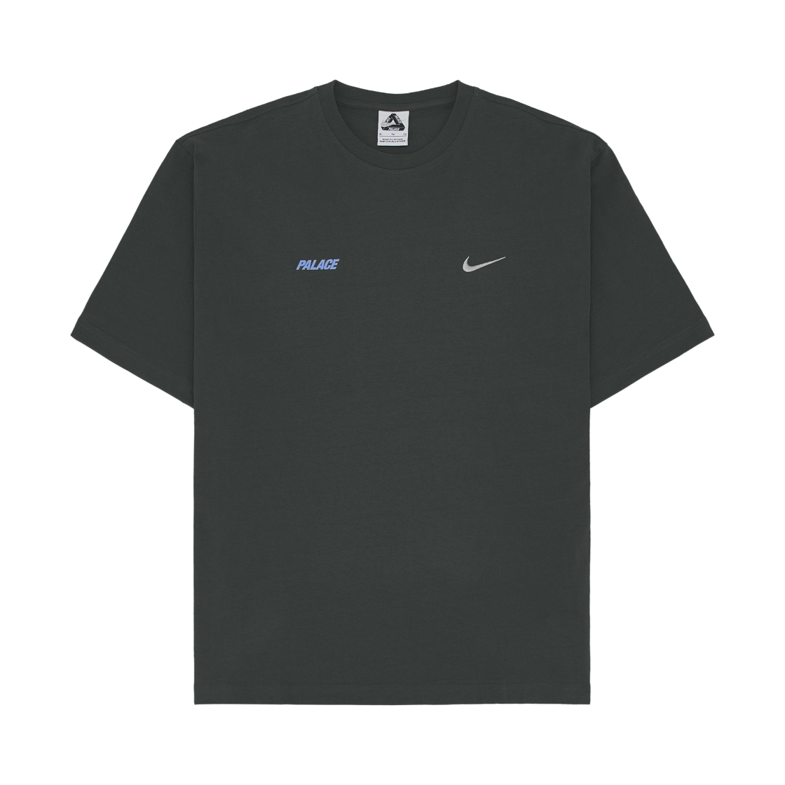 팔라스 x 나이키 폰트 스우시 티셔츠 차콜 - 26SS(Palace x Nike Font Swoosh T-Shirt Charcoal - 26SS) - 2