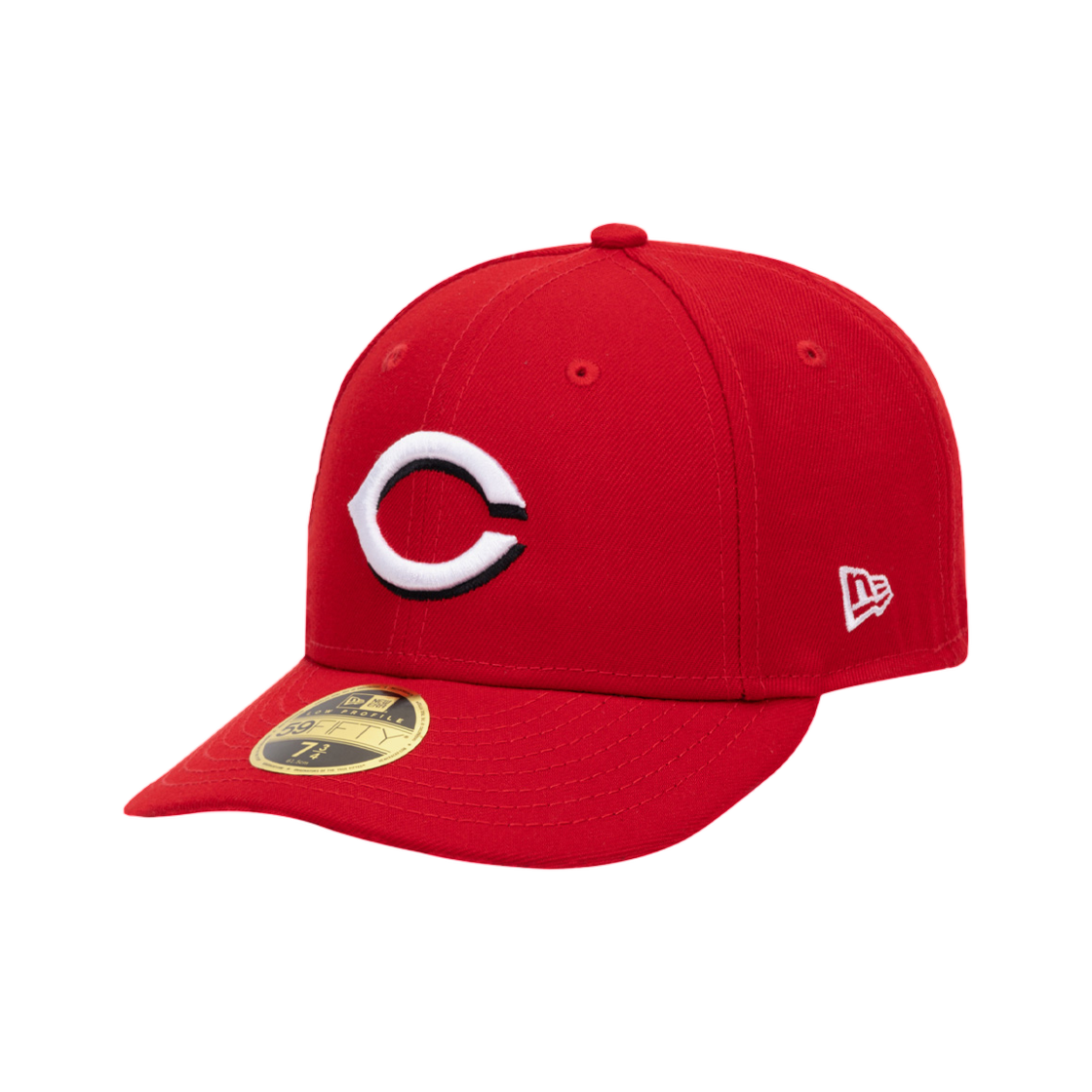 70360642 New Era MLB Authentic Cincinnati Reds Home Low Profile Fitted Cap Scarlet