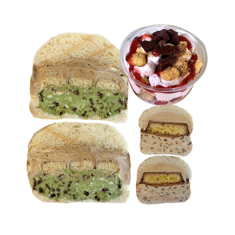 [KREAM 단독] 아니버 아찌쌘드 + 쌀푸딩 3종 신상 세트([KREAM 단독] AHNIVER Ajji Sand + Rice Pudding 3-Piece NEW Set)