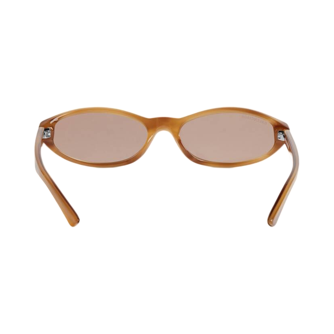 발렌시아가 네오 라운드 선글라스 블론드 스트라이프 하바나(Balenciaga Neo Round Sunglasses In Blond Striped Havana) - 2