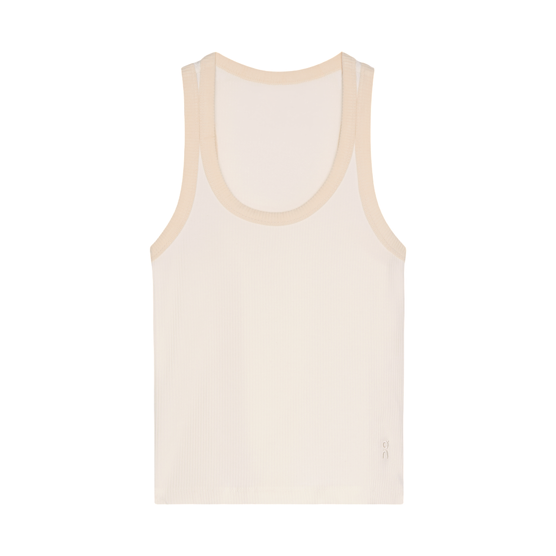 (W) 온 러닝 올 데이 립드 탱크 아이보리((W) On Running All-Day Ribbed Tank Ivory) - 1