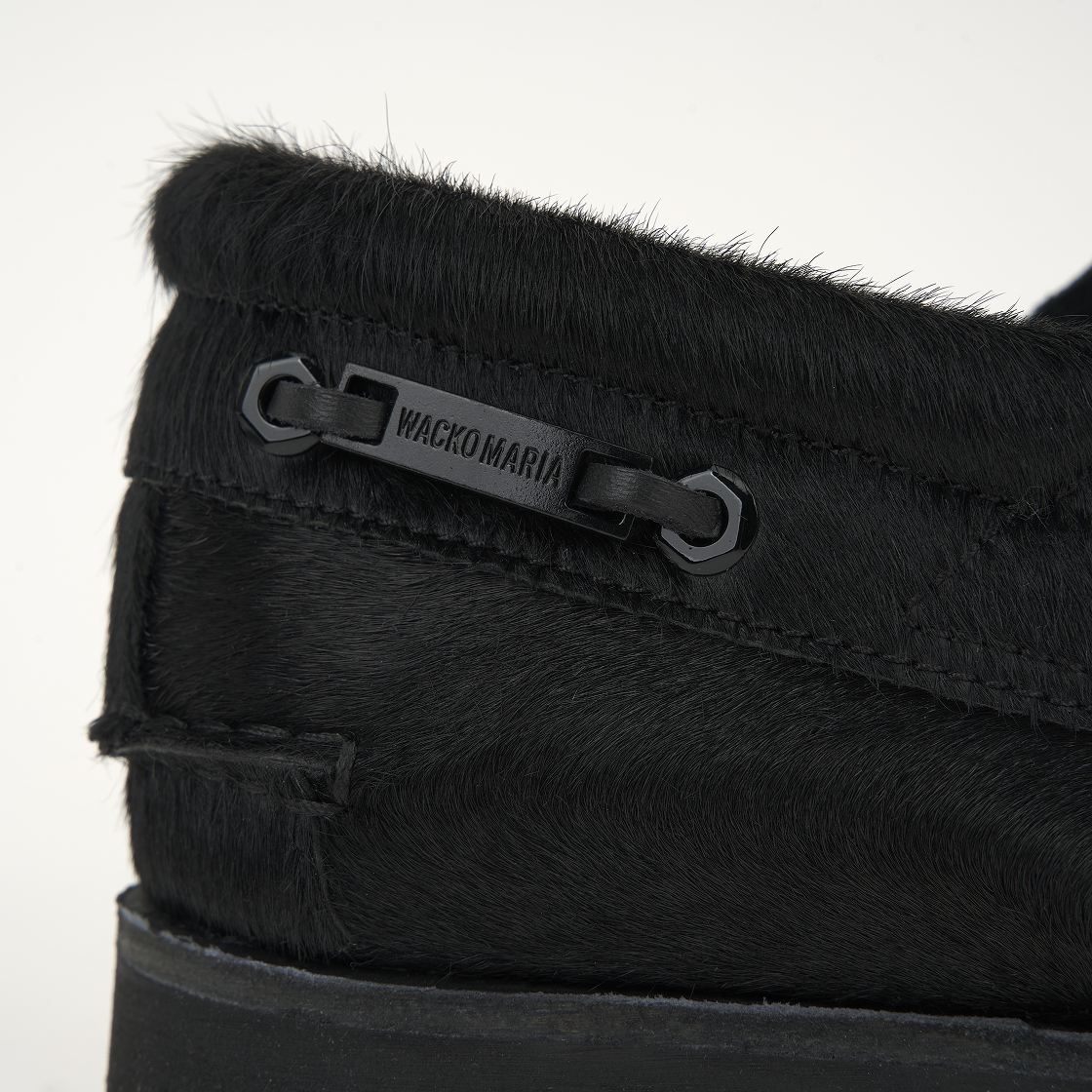 팀버랜드 x 와코 마리아 3 아이 어센틱 보트 슈즈 블랙 - 와이드(Timberland x Wacko Maria 3-Eye Authentic Boat Shoes Black - Wide) - 8