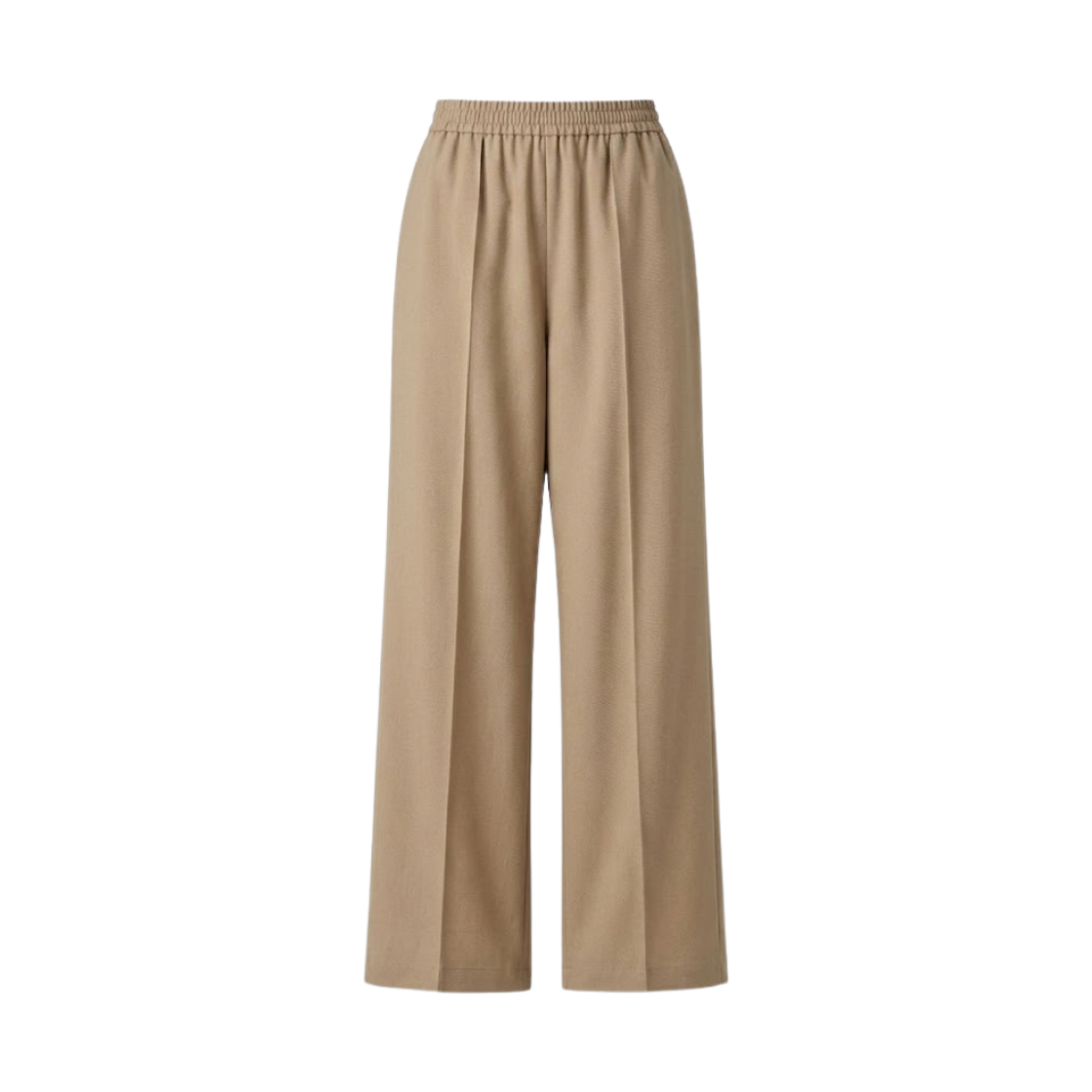 483041-32 (W) Uniqlo C Easy Wide Pants Beige - JP