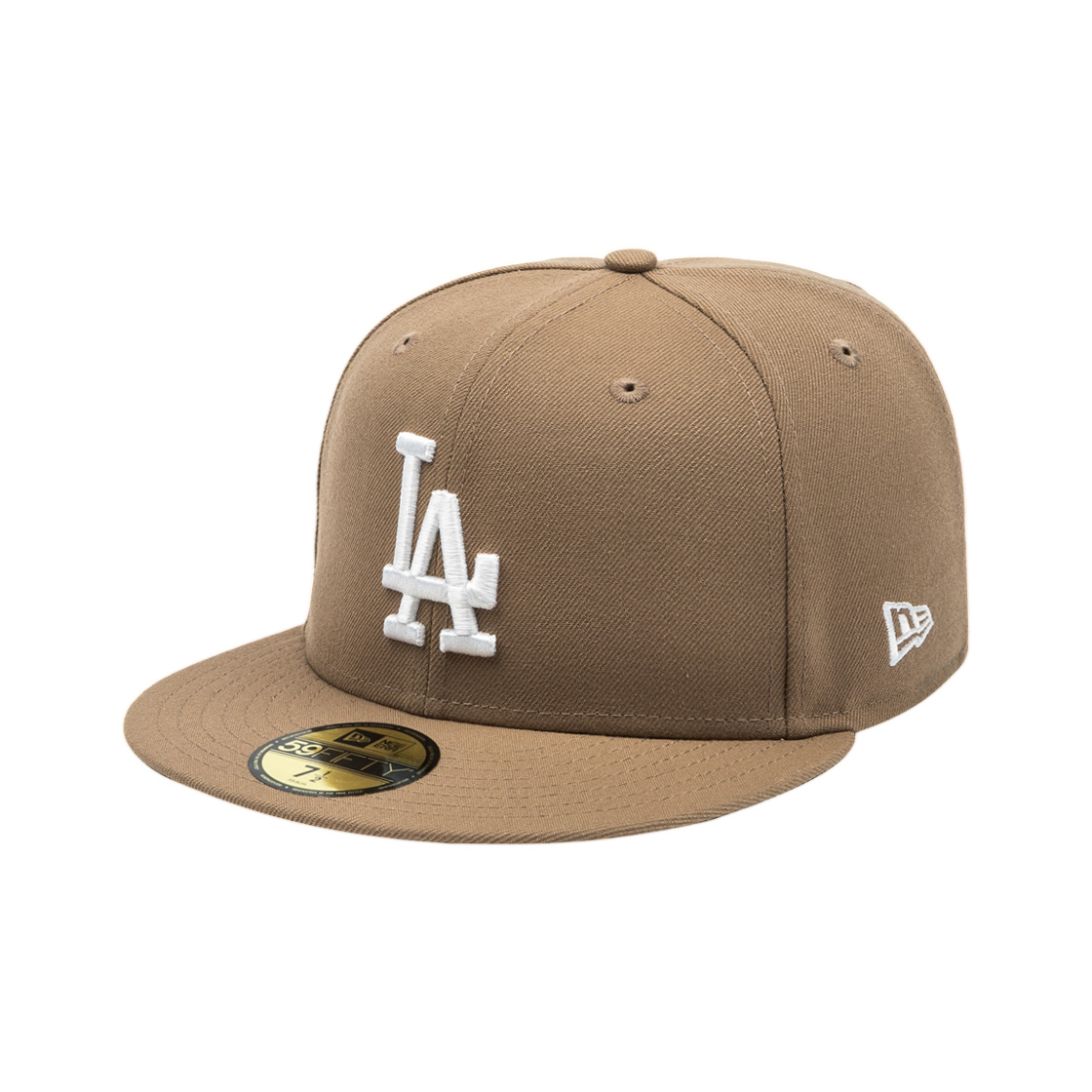 14561930 New Era MLB LA Dodgers Basic Fitted Cap Khaki