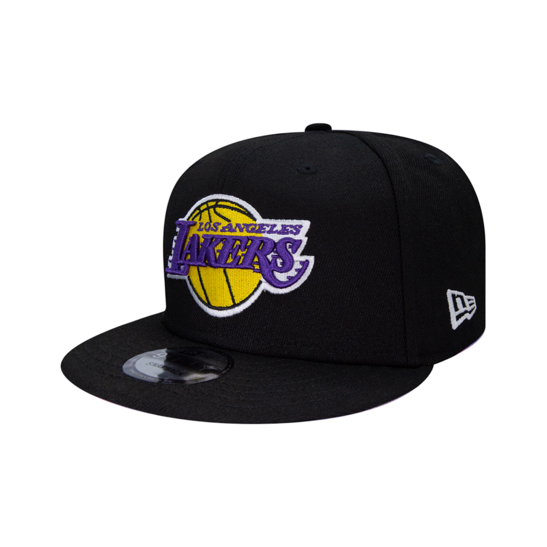 70556867 New Era NBA LA Lakers Basic Snapback Black