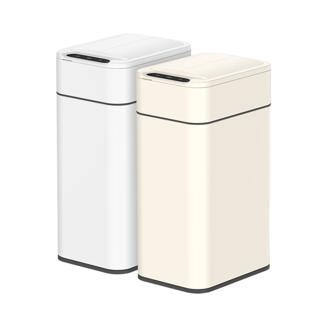 다룸 자동센서 스마트 쓰레기통 20L(날개형) 아이보리, 화이트(Daroom Automatic Sensor Smart Trash Can 20L (Wing Type) Ivory, White)