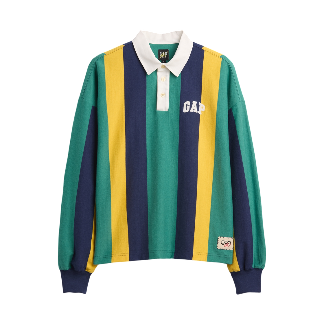 갭 x 션 우더스푼 오버사이즈 스트라이프 폴로 셔츠 멀티스트라이프 블루(Gap x Sean Wotherspoon Oversized Striped Polo Shirt Multistripe Blue)
