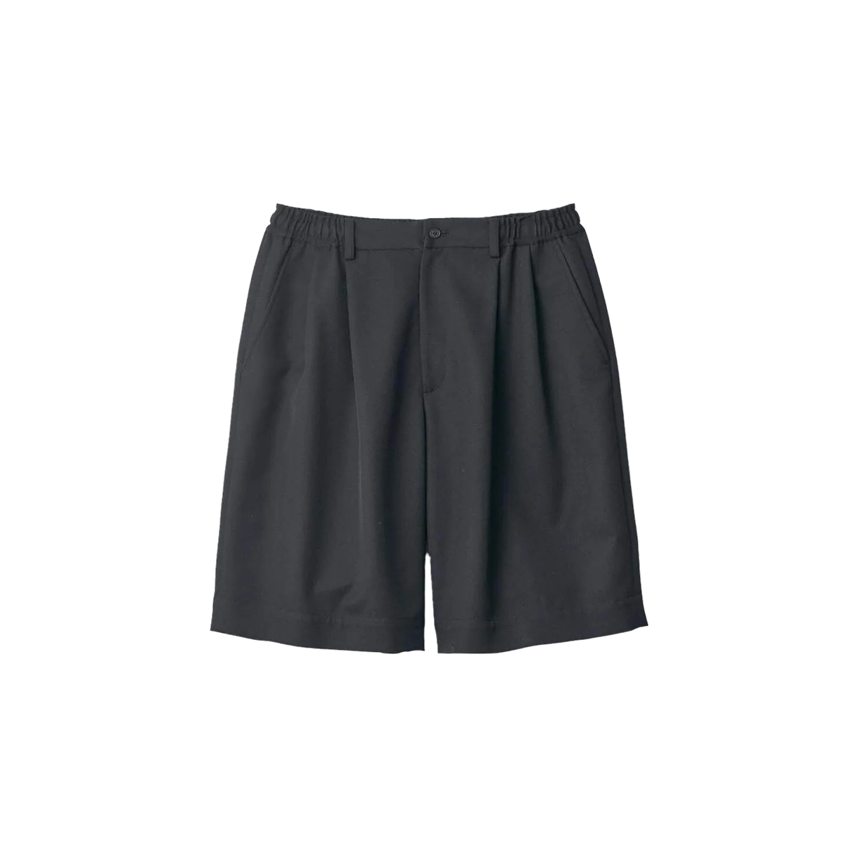 슈타인 와이드 이지 쇼트 트라우저 블랙 - 26SS(ssstein Wide Easy Short Trousers Black - 26SS) - 1