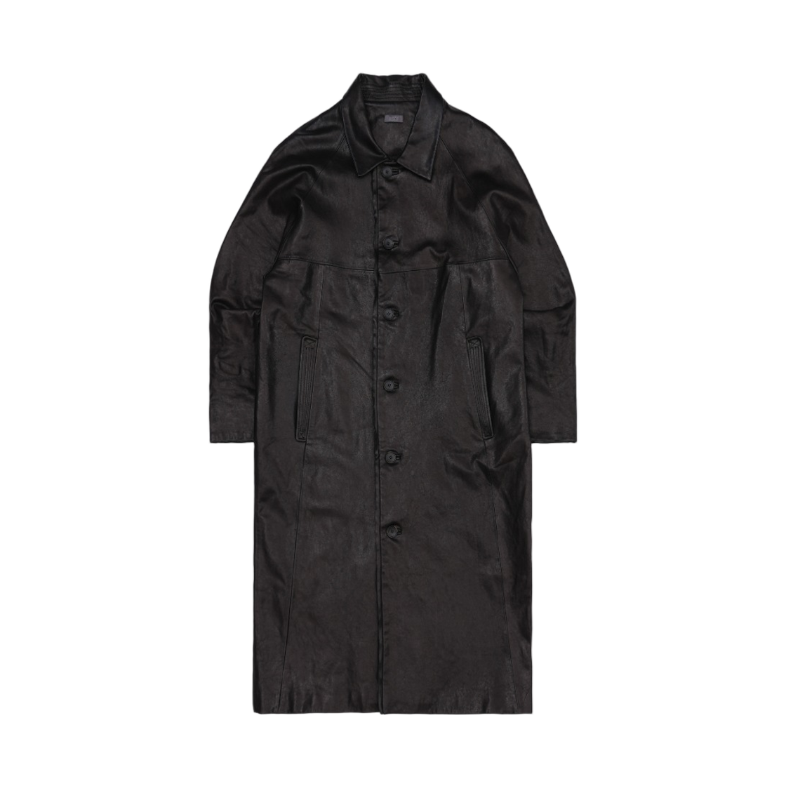 엑슬림 에피소드9 01 레더 코트 블랙(Xlim EP.9 01 Leather Coat Black)