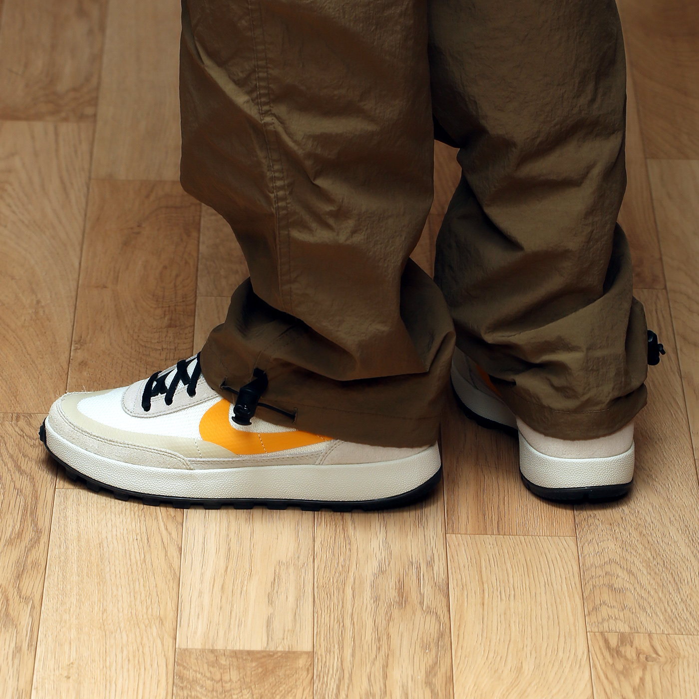 Nike x Tom Sachs General Purpose Shoe Pine Green University Gold 착용 스타일 - 1