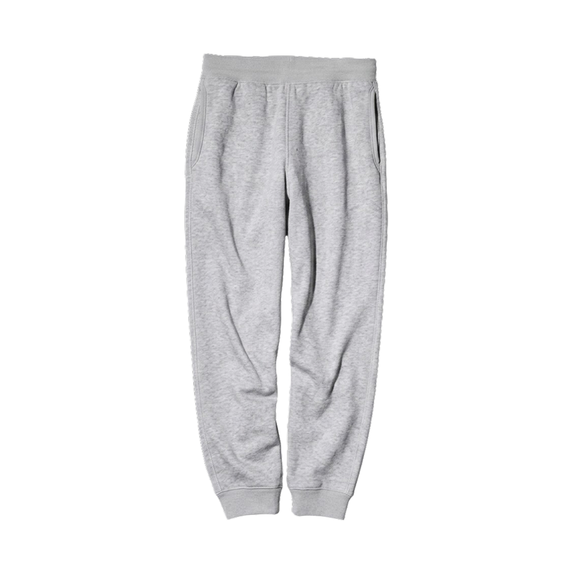 479789-04 Uniqlo Heattech Pile Lined Sweatpants Gray - JP