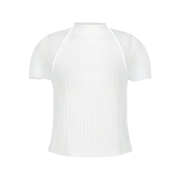 Amomento Women Pleats Raglan Top White - 26SS