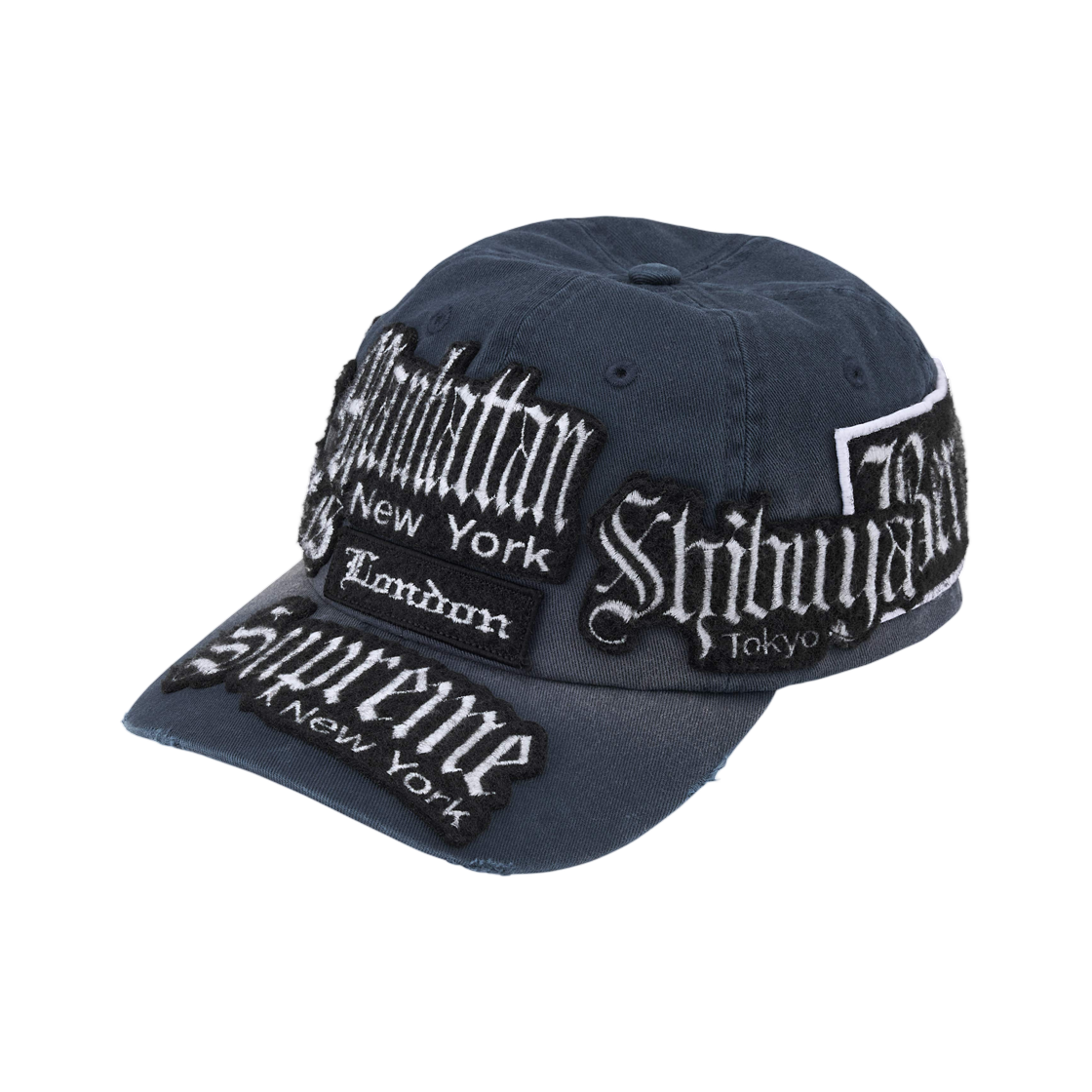 - Supreme City Patches 6-Panel Navy - 26SS