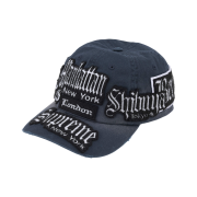 Supreme City Patches 6-Panel Navy - 26SS
