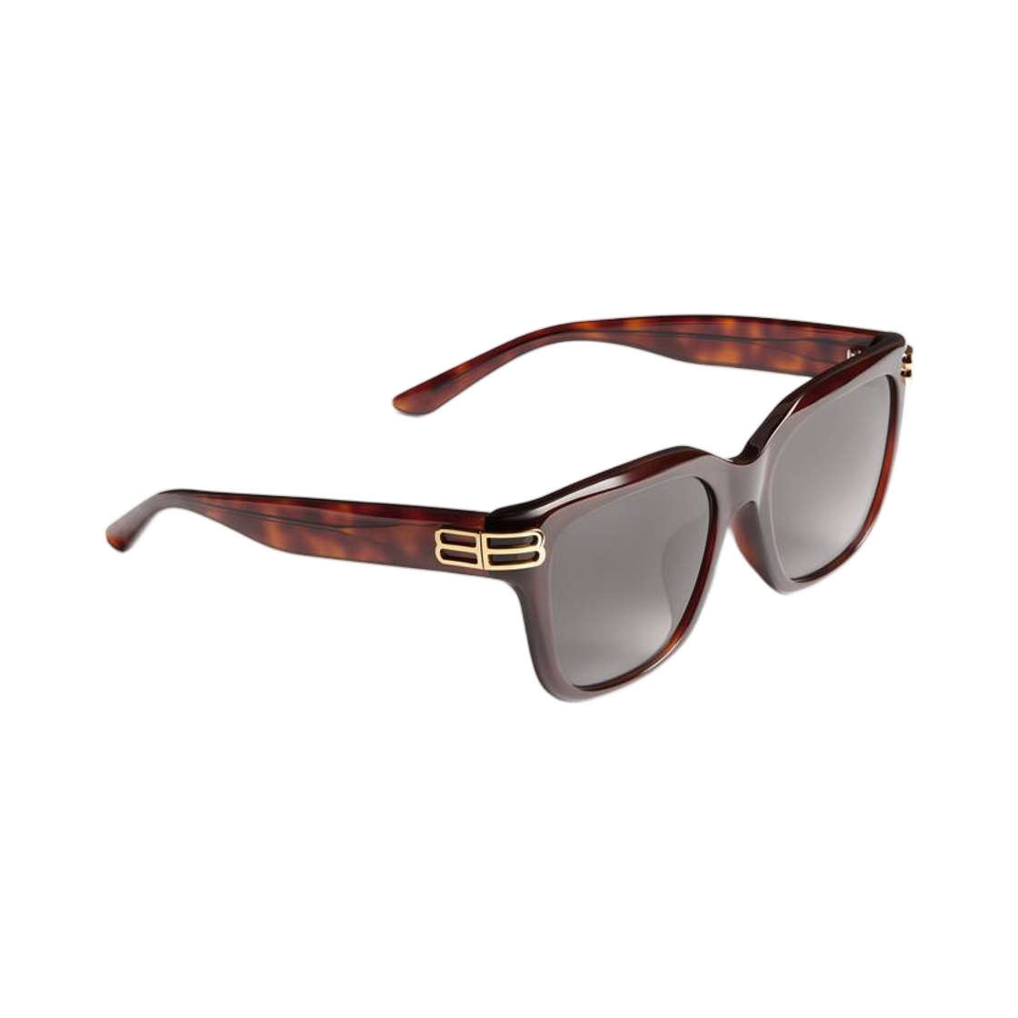 발렌시아가 카지노 스퀘어 Af 선글라스 미디움 브라운 하바나(Balenciaga Casino Square Af Sunglasses In Medium Brown Havana) - 3