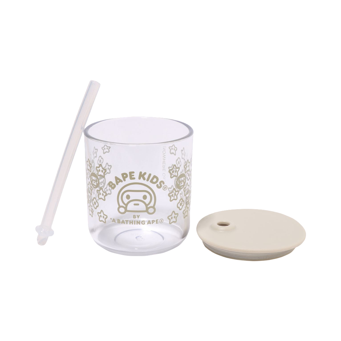 베이프 x 킨토 베이비 마일로 스트로우 컵 아이보리(BAPE x Kinto Baby Milo Straw Cup Ivory) - 2