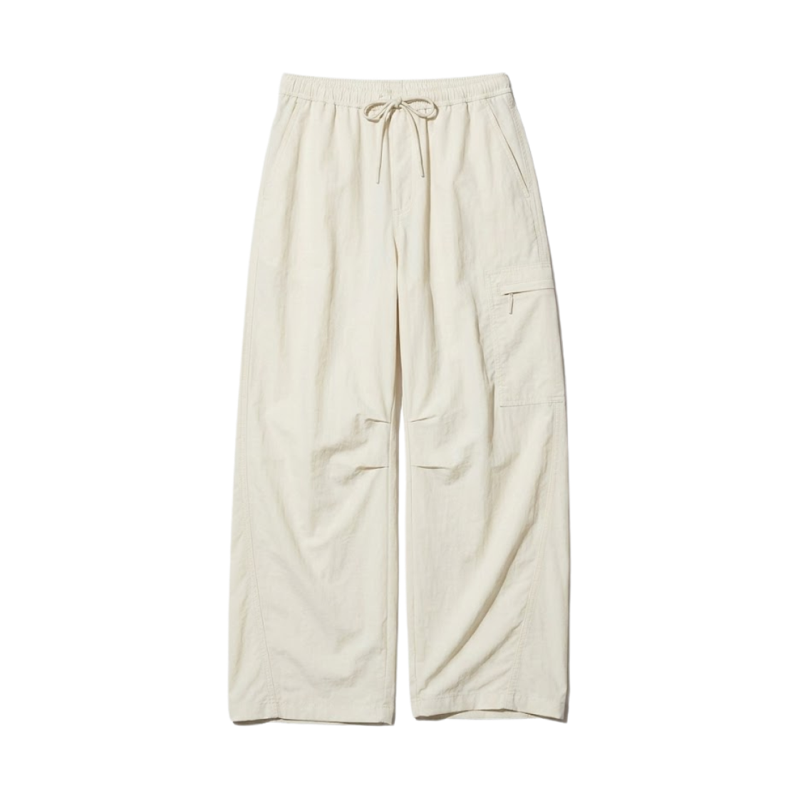 483001-30 (W) Uniqlo Easy Utility Pants Natural - JP