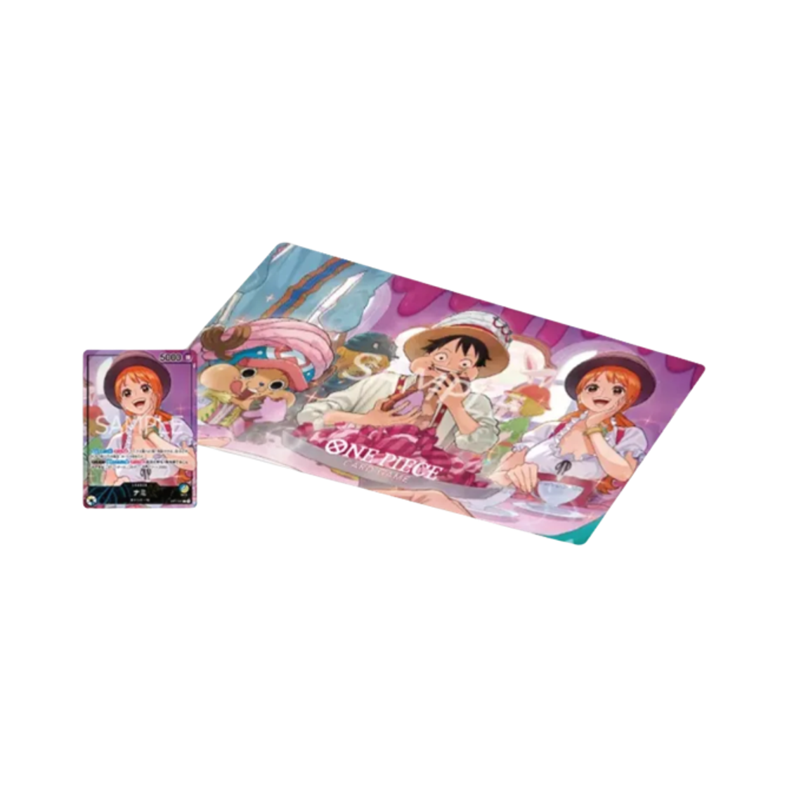 원피스 TCG 카드 게임 공식 플레이매트 & 카드 세트 홀케이크 아일랜드 편(One Piece TCG Card Game Official Playmat & Card Set Whole Cake Island Arc)