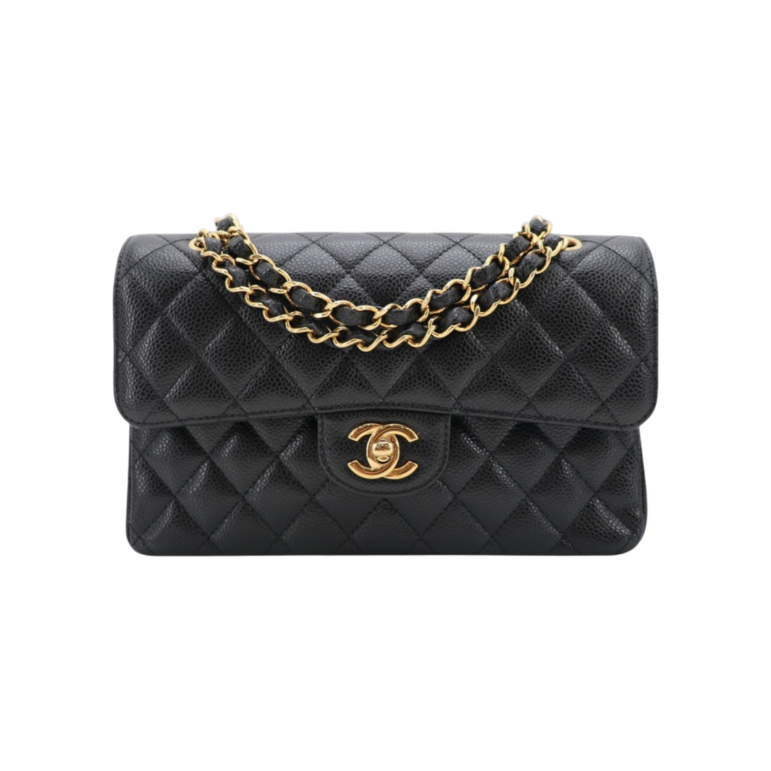 ITBE724F6BPN Chanel Classic Small Caviar Gold Hardware Wallet