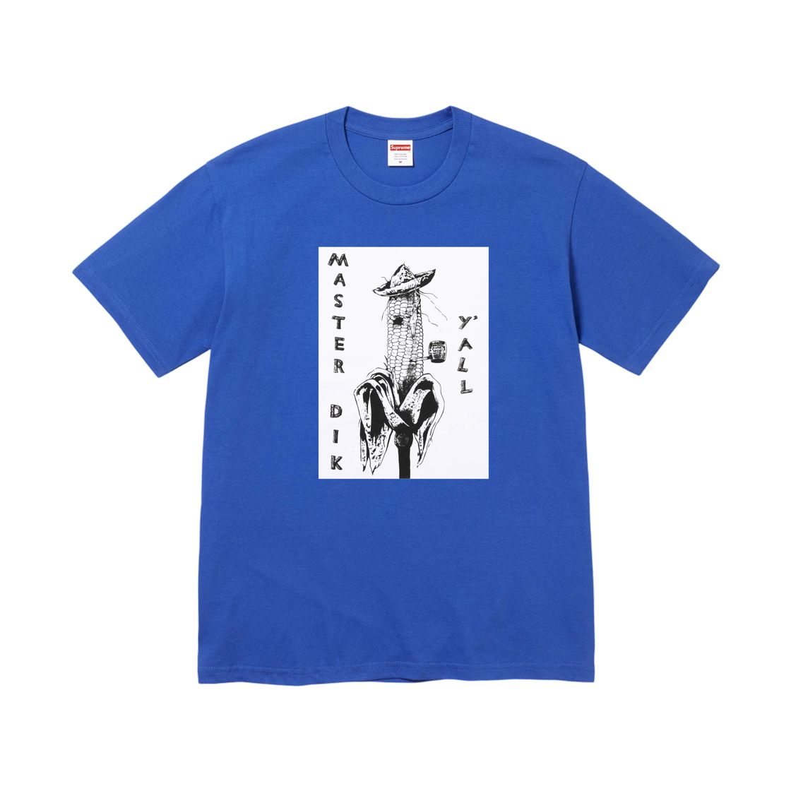 - Supreme x Mike Kelley T-Shirt Royal - 26SS