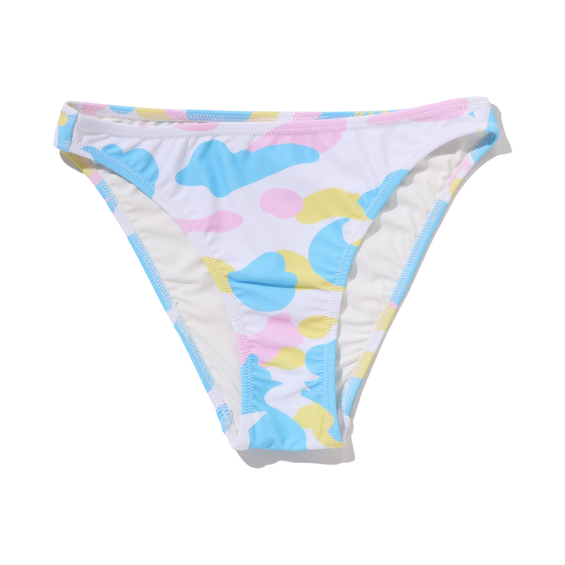 (W) 베이프 뉴 멀티 카모 스윔웨어 화이트((W) BAPE New Multi Camo Swimwear White) - 3
