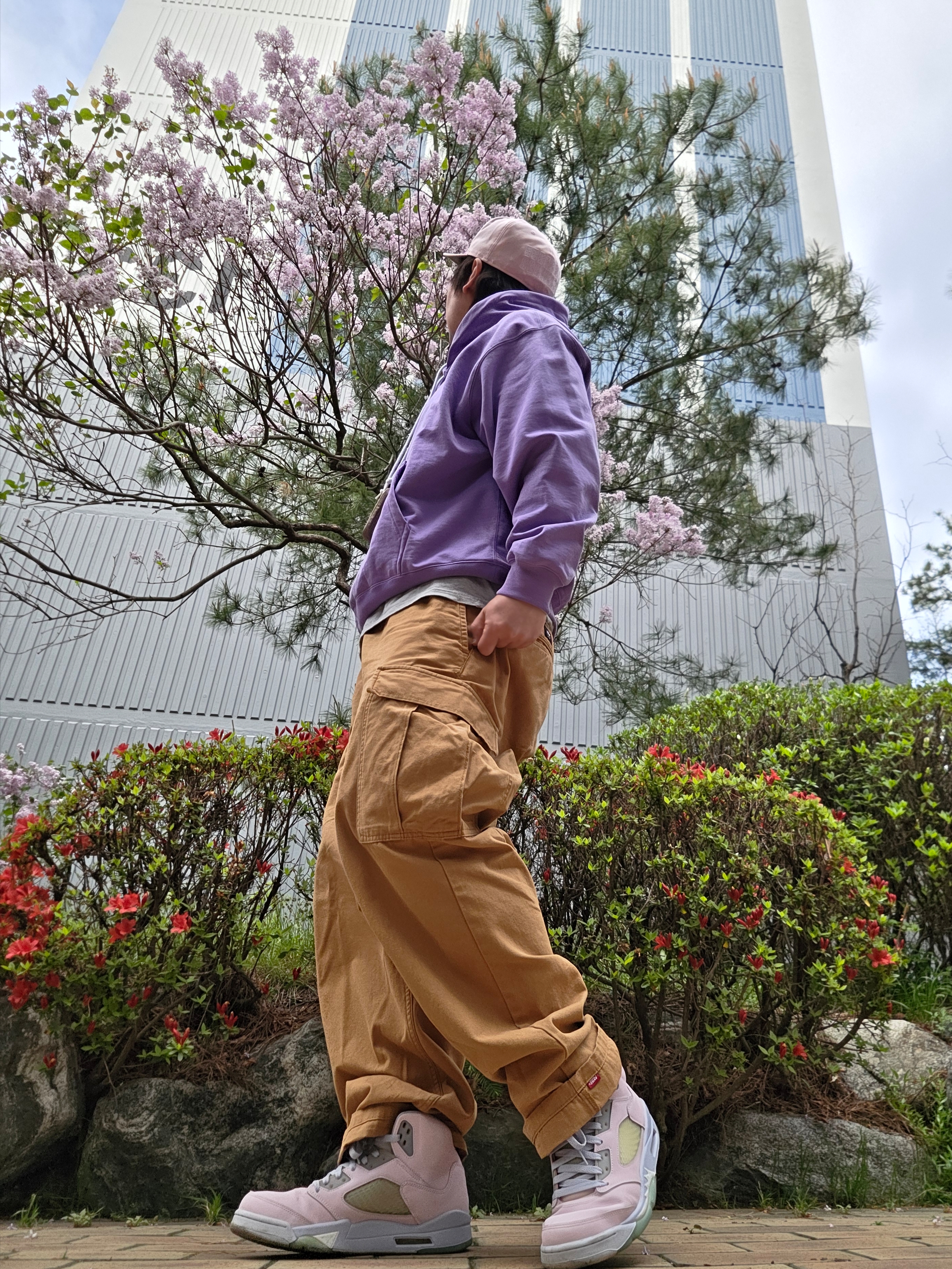 Supreme Sharpie Box Logo New Era Pink - 24SS, Nike Solo Swoosh French Terry Pullover Hoodie Space Purple - Asia 착용 스타일 - 5