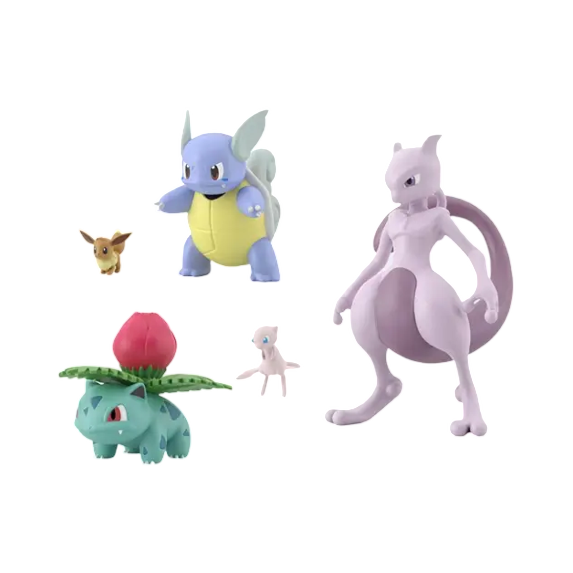포켓몬 스케일 월드 관동지방 이브이 & 어니부기 & 뮤 & 이상해풀 & 뮤츠(Pokemon Scale World Kanto Region Eevee & Wartortle & Mew & Ivysaur & Mewtwo) - 1