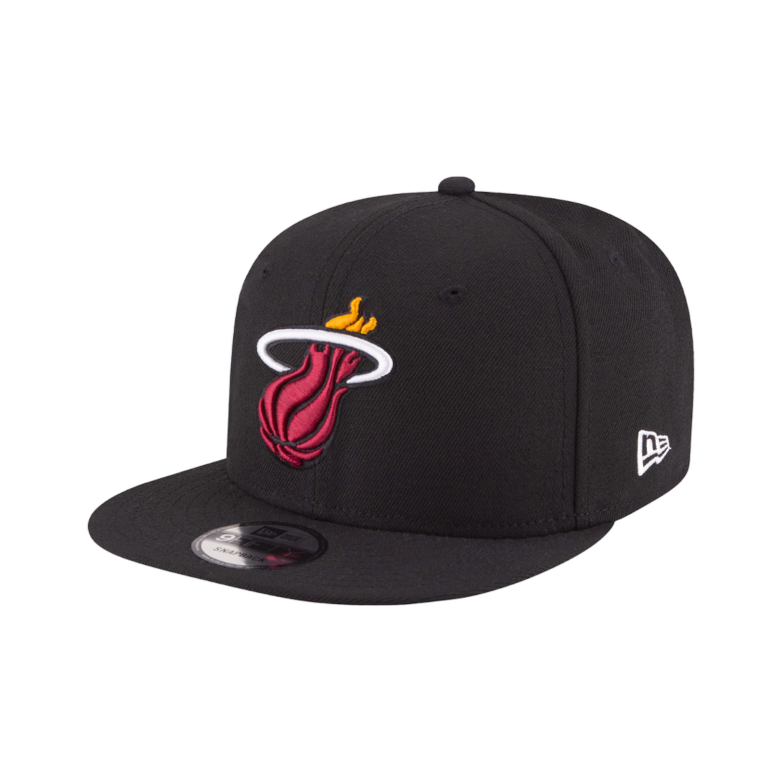 70556872 New Era NBA Miami Heat Basic Snapback Black