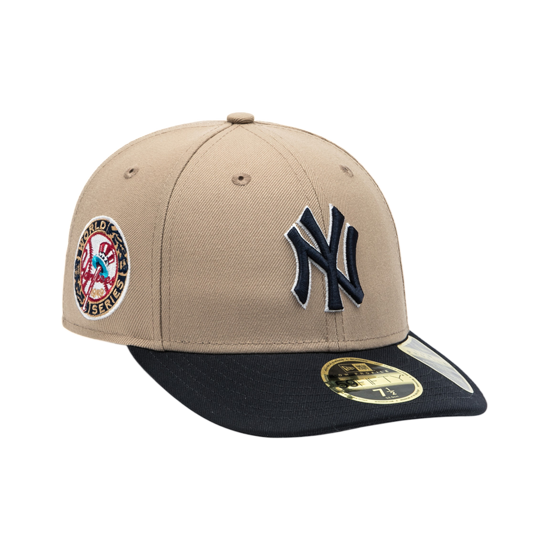 뉴에라 MLB 월드 시리즈 뉴욕 양키스 로우 프로파일 피티드캡 카멜(New Era MLB World Series New York Yankees Low Profile Fitted Cap Camel) - 2