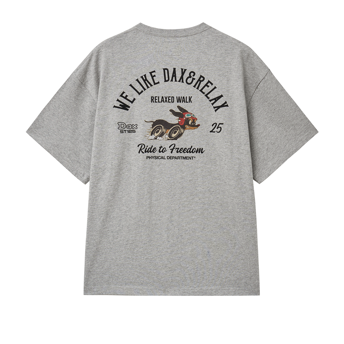 혼다 DAX 125 반팔 티셔츠 그레이