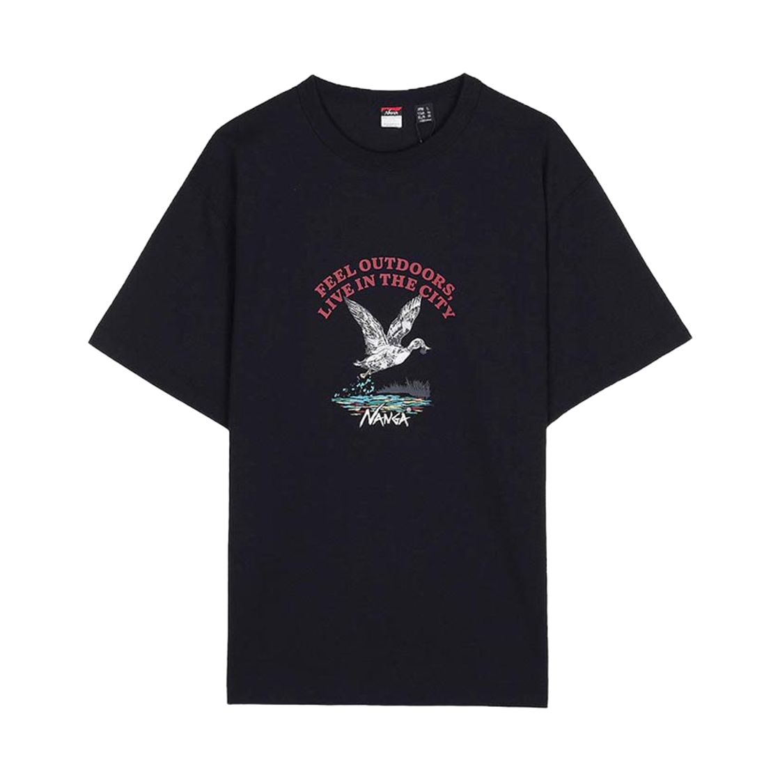 - Nanga Eco Hybrid Duck Vintage T-Shirt Black