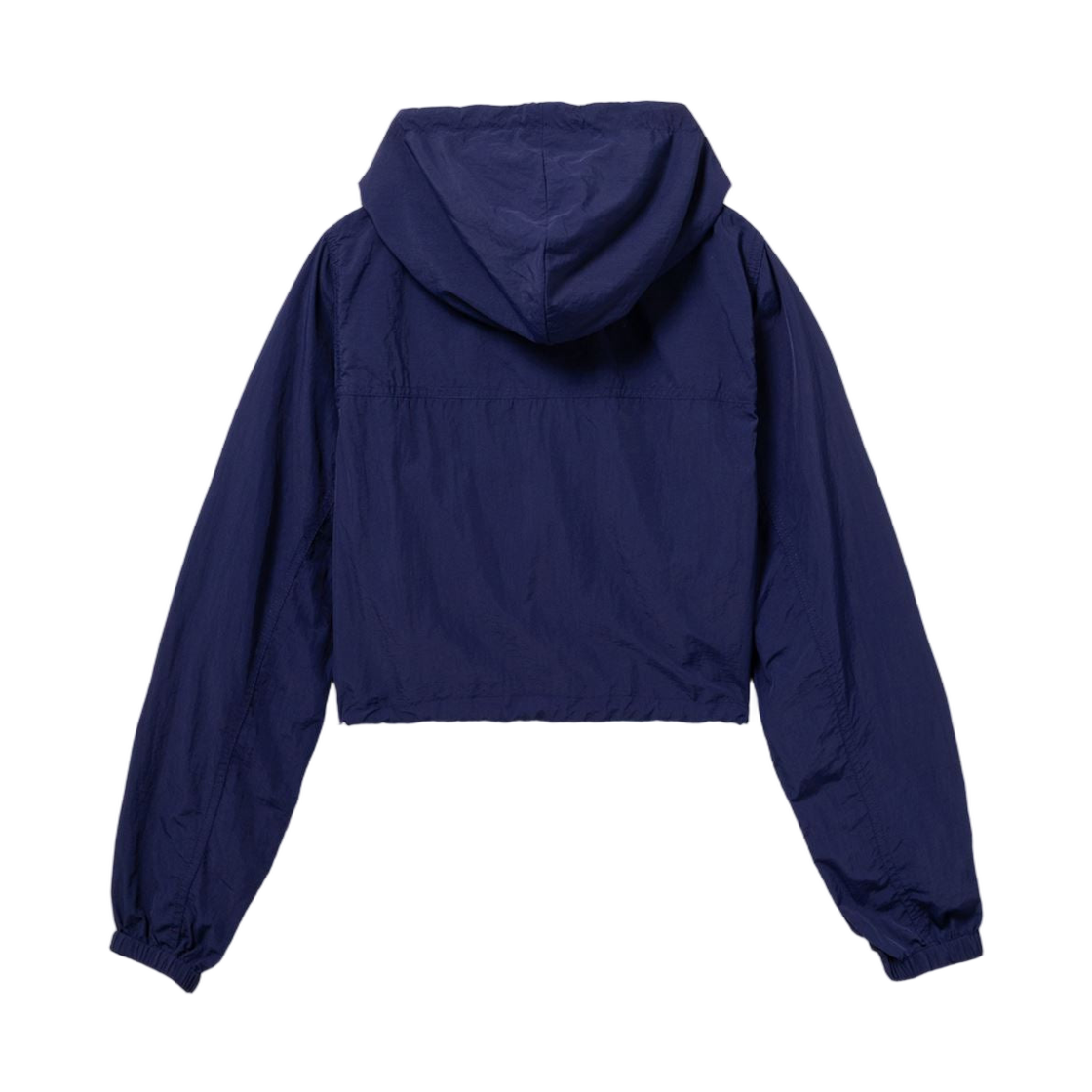 (W) 베이프 실리콘 뱃지 나일론 아노락 네이비((W) BAPE Silicon Badge Nylon Anorak Navy) - 2
