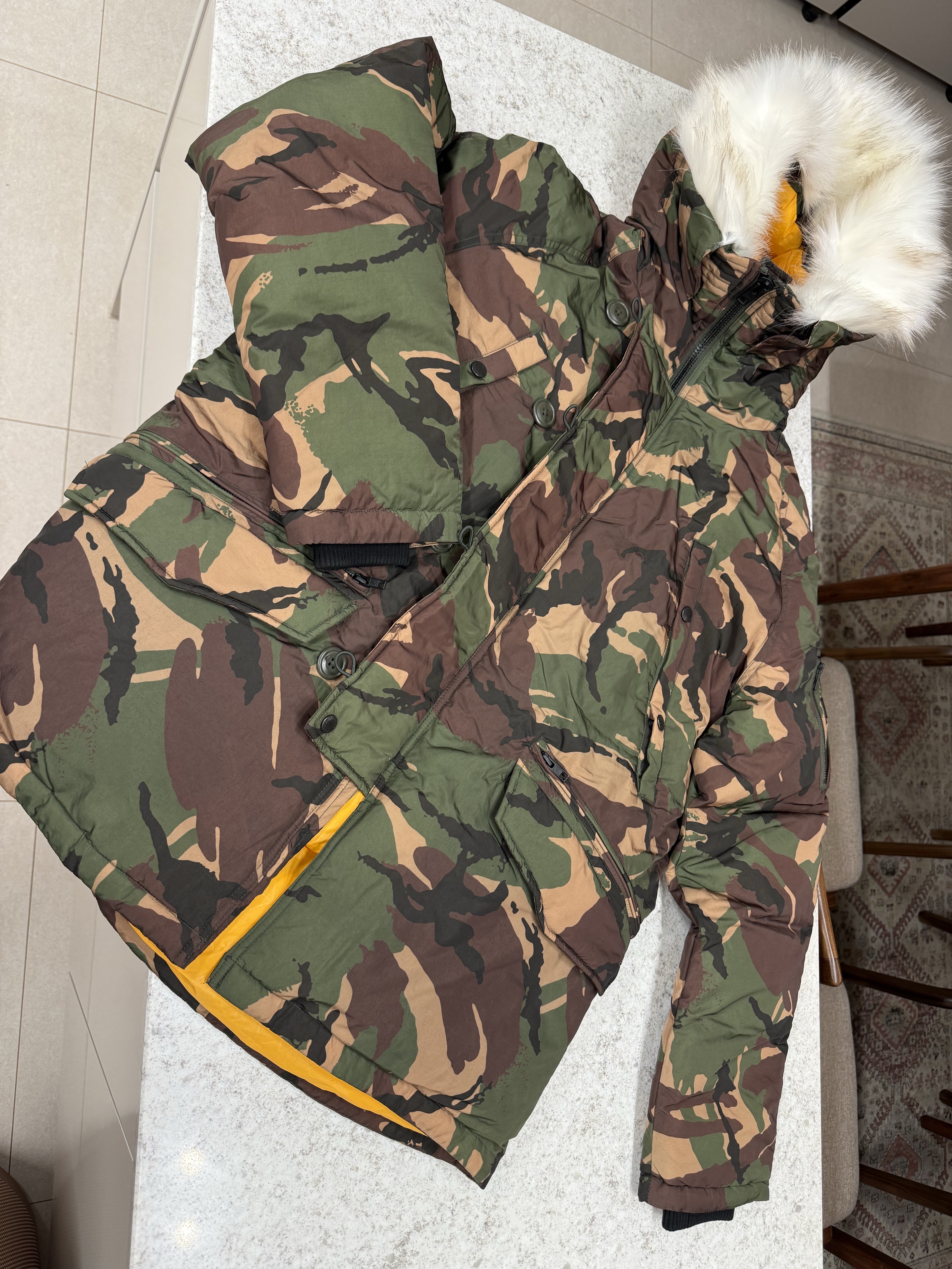 Palace P-3B DPM Parka Urban - 19FW 착용 스타일 - 5