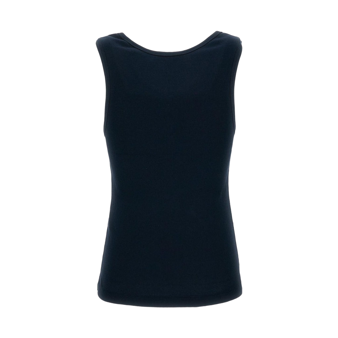 (W) 메종 키츠네 베이비 폭스 립드 탱크탑 클래식 네이비((W) Maison Kitsune Baby Fox Ribbed Tank Top Classic Navy) - 2