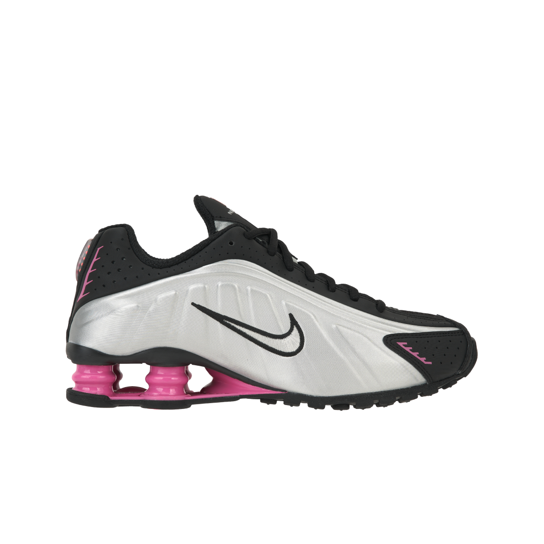 (W) 나이키 샥스 R4 블랙 핑크시클((W) Nike Shox R4 Black Pinksicle) - 1