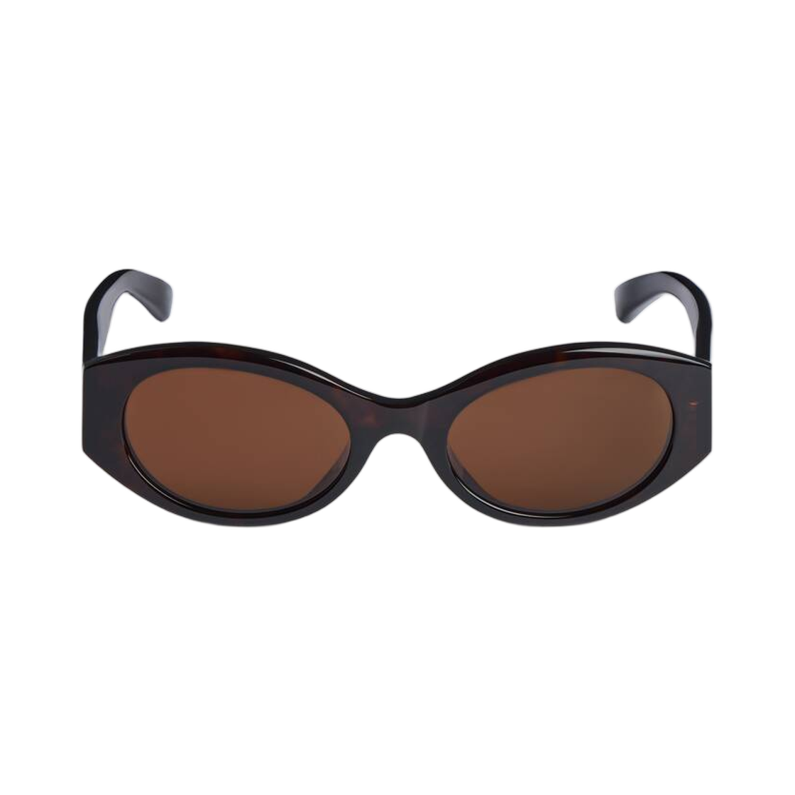 858864T00397623 Balenciaga Nano Round Af Sunglasses In Dark Havana