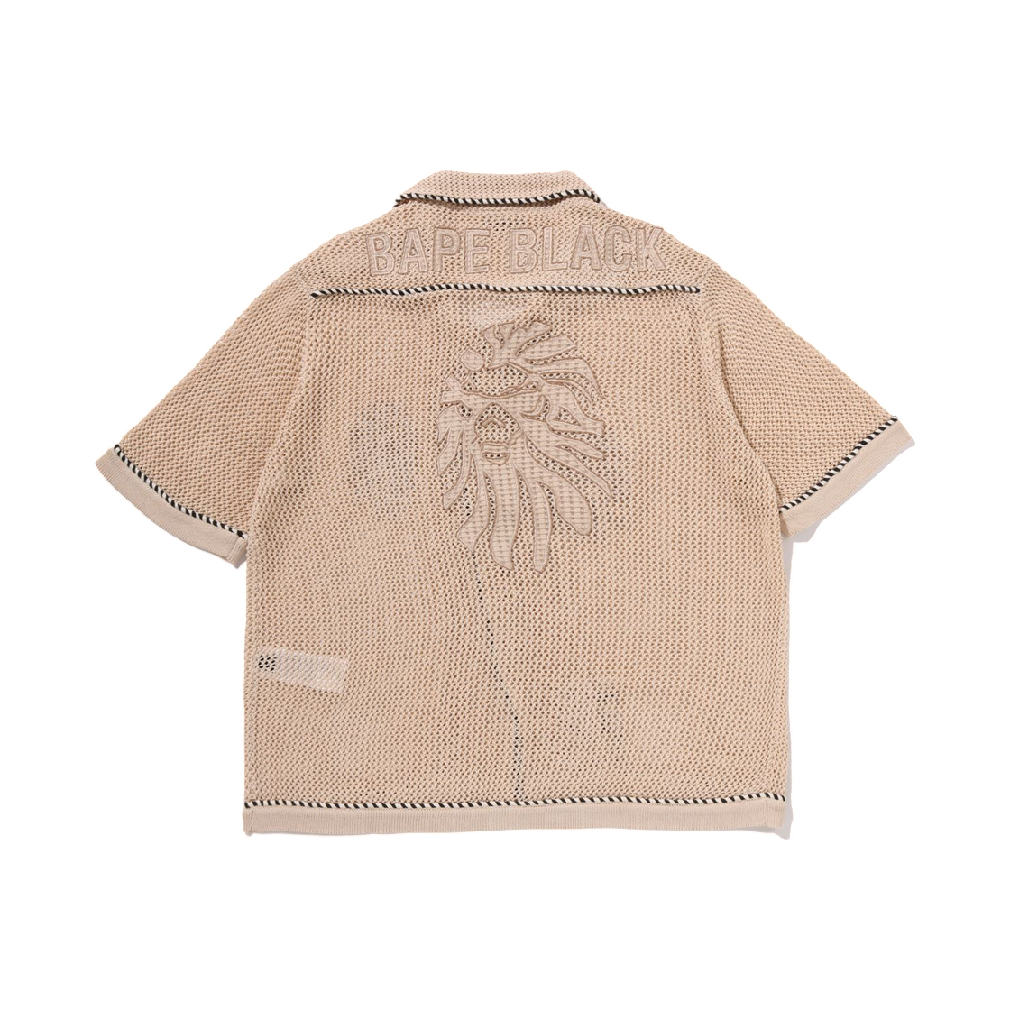 베이프 블랙 2 헤디드 베이프 크로쉐 세트 #1 베이지(BAPE Black 2 Headed Bape Crochet Set #1 Beige) - 2