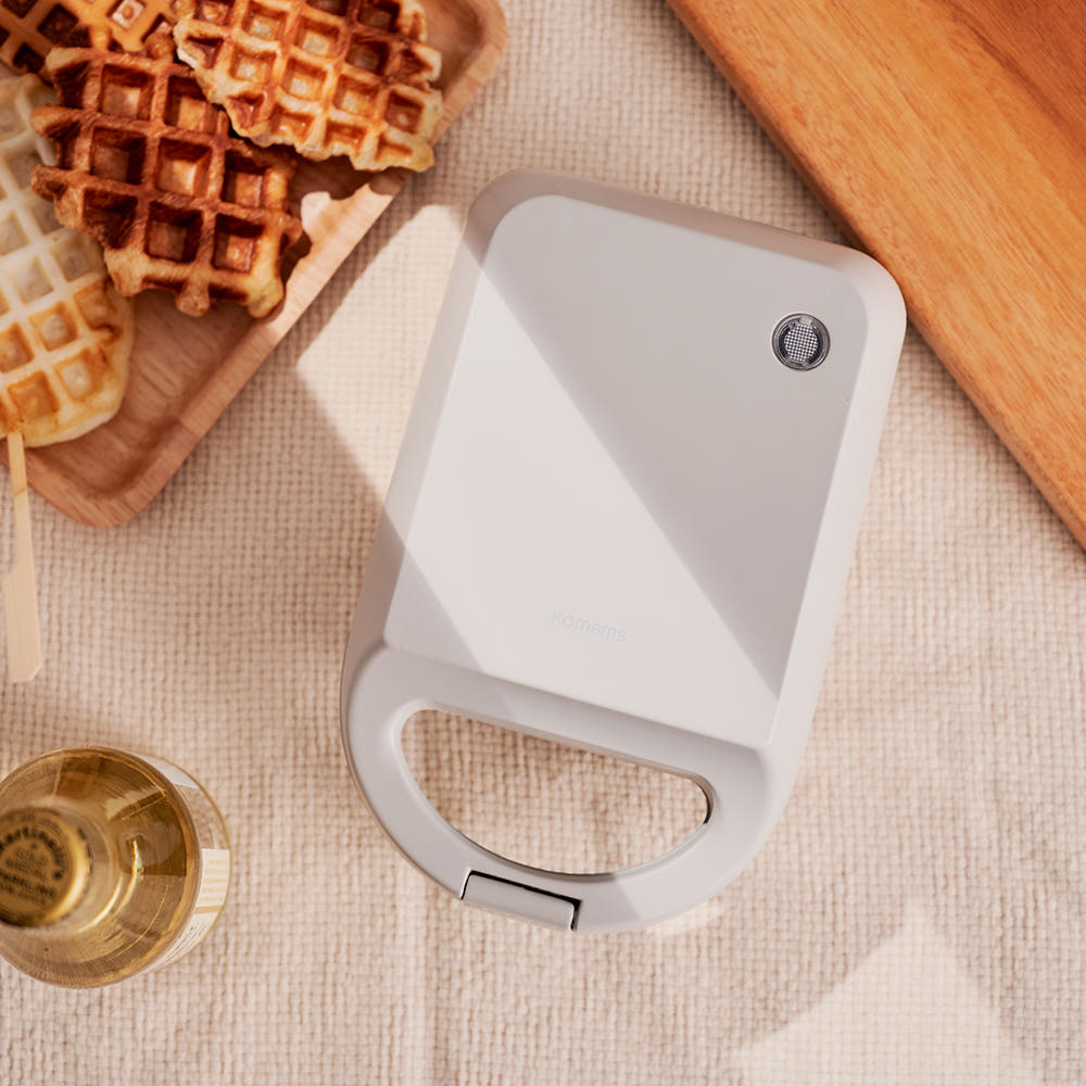 코맘스 미니 와플메이커 WM1169G(Komams Mini Waffle Maker WM1169G) - 3