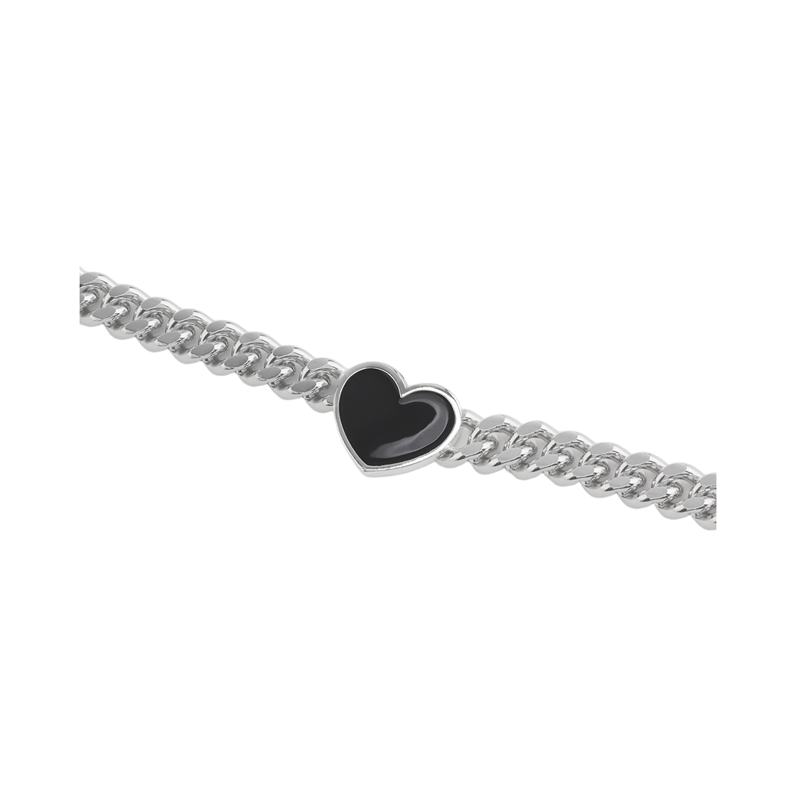 논논 블랙 러브 브레이슬릿(Nonenon Black Love Bracelet) - 5