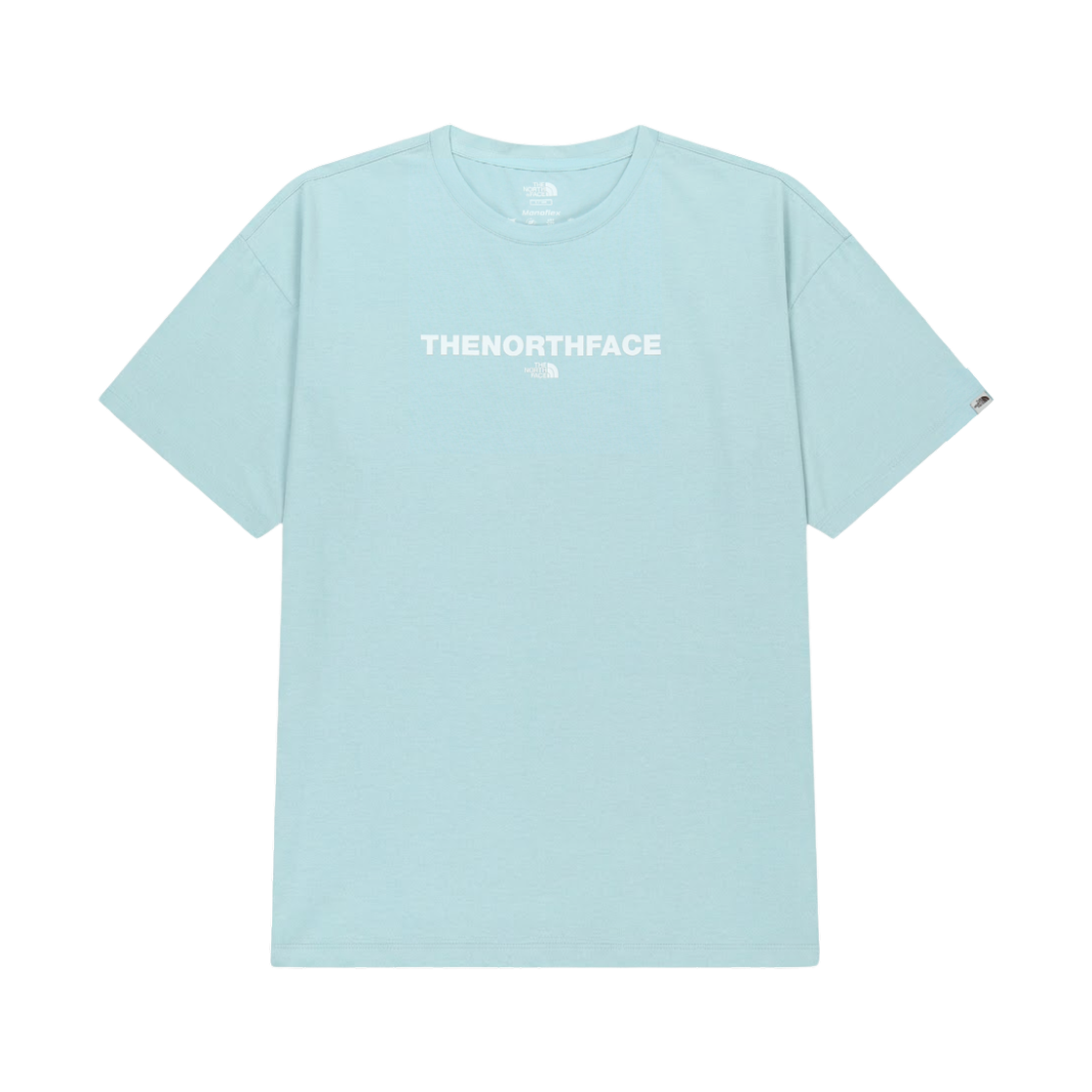 NT7US27L The North Face White Label Logo S/S R/T-Shirt Aquatic - 26SS