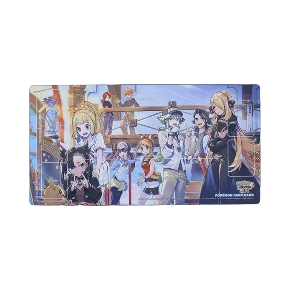 포켓몬 TCG 카드 게임 러버 플레이매트 트레이너스 살롱(Pokemon TCG Card Game Rubber Playmat Trainers Salon) - 1