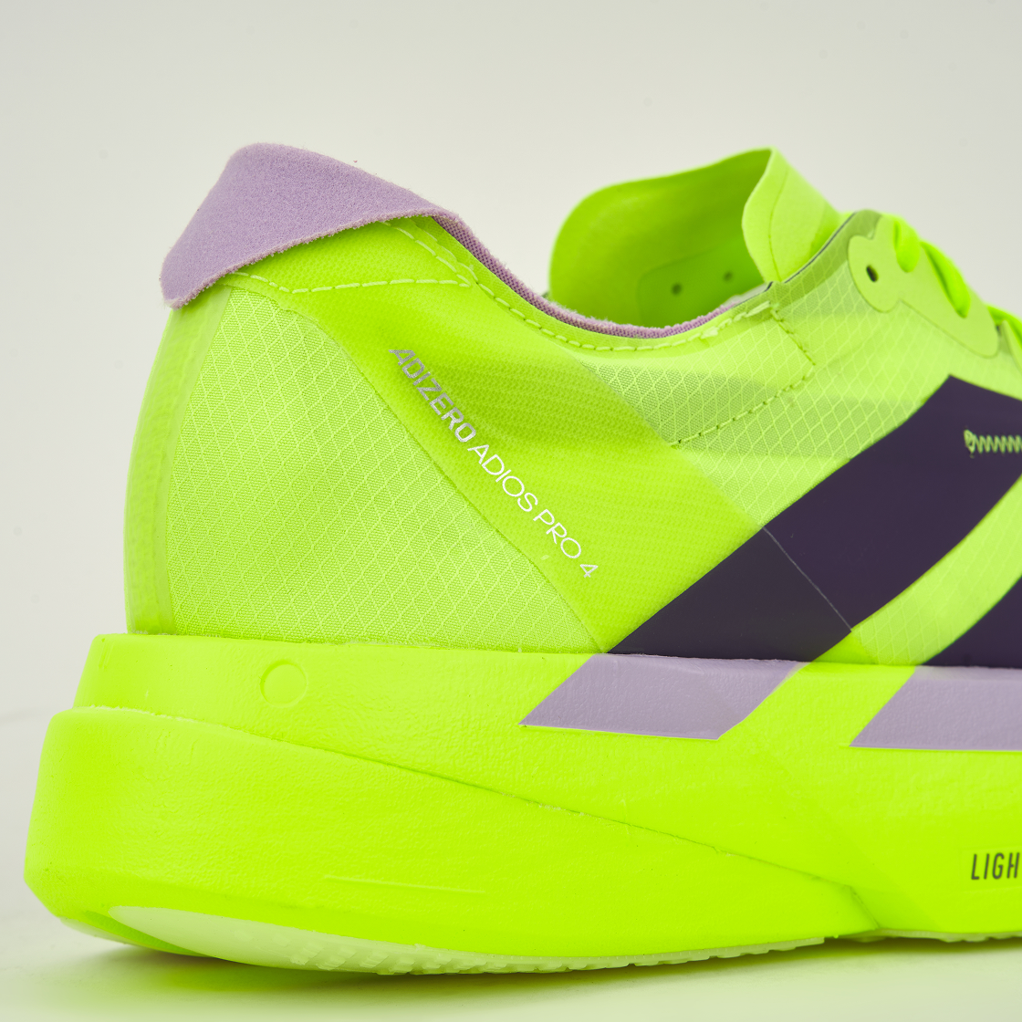 아디다스 아디제로 아디오스 프로 4 솔라 옐로우 오로라 플럼(Adidas Adizero Adios Pro 4 Solar Yellow Aurora Plum) - 8