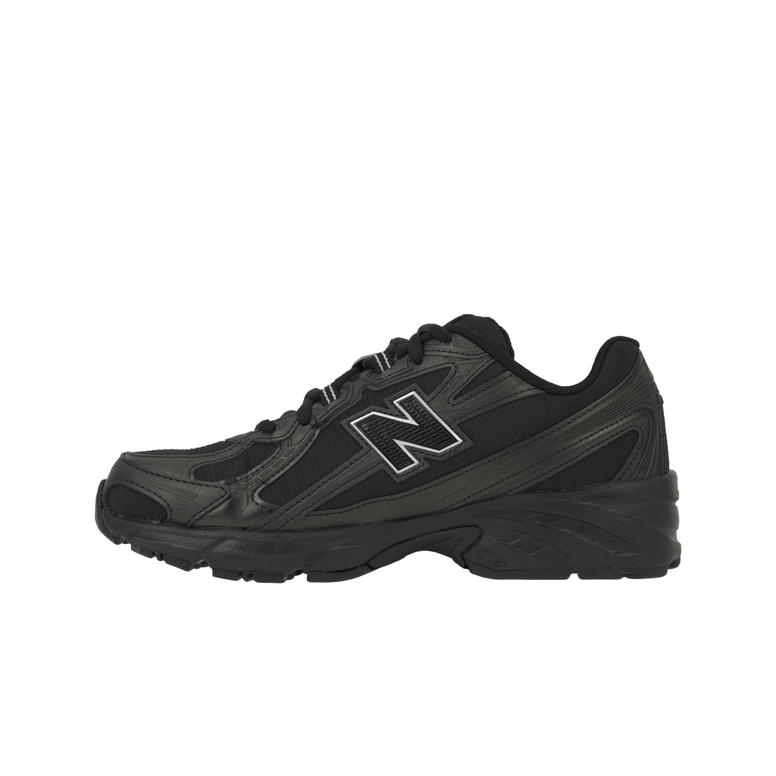 뉴발란스 740 블랙 실버 메탈릭 - D 스탠다드(New Balance 740 Black Silver Metallic - D Standard) - 3
