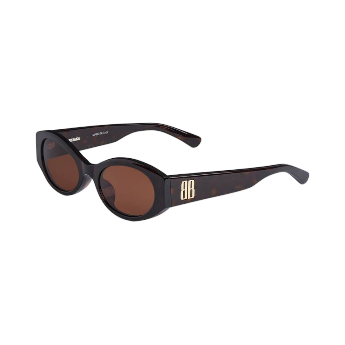 발렌시아가 나노 라운드 Af 선글라스 다크 하바나(Balenciaga Nano Round Af Sunglasses In Dark Havana) - 3